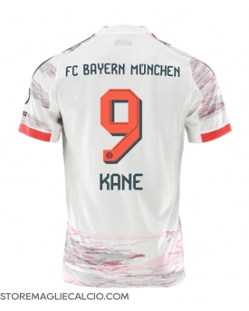 Bayern Munich Harry Kane #9 Maglia Gara Trasferta Repliche 2025-26
